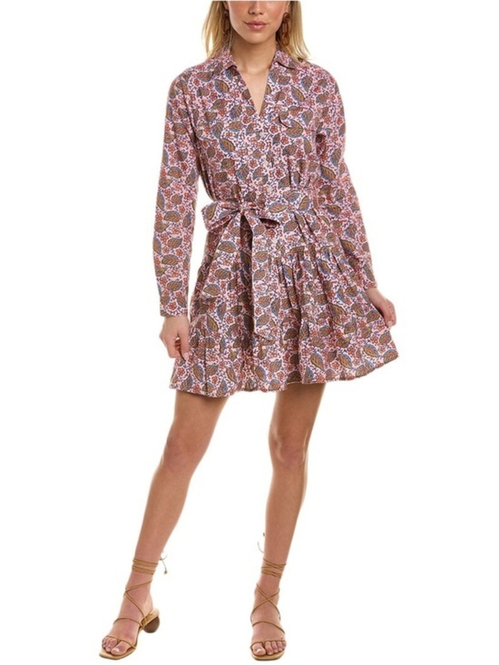 Roller Rabbit PASQUE EMMIE DRESS IN NOCOLOR Pink NWOT